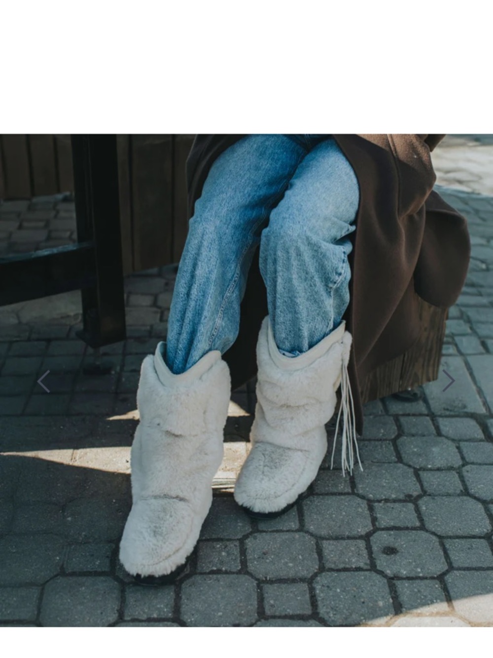 Manitoba Mukluks Women's Cream Faux Shearling Winter Boots